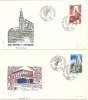 Luxembourg FDC 5-3-1979 Gare Centrale & Mondorf-les-Bains Cpmplete On 2 Covers With Cachet - FDC