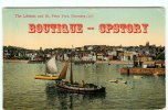GUERNSEY - The Lifeboat And Saint Peter Port - Guenersey - Dos Scané - Guernsey