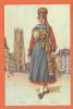 P011, Fribourg , Costume, Circulée  1953 - FR Fribourg