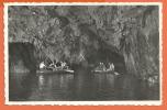 P018, Lac Souterrain St. Léonard , Animée, Barques Avec Touristes,  Circulée  1953 - Saint-Léonard