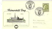 FDC DINAMARCA 1953 - Prehistorie