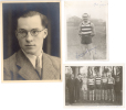 2 PHOTOS ATHLETISME CHAMP. FRANCE JUNIOR 1933 + PORTRAIT - Atletica