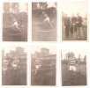 6 PHOTOS ATHLETISME SERIE DES GRANDS PRIX DE LA SAM 1933 - Atletica