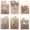 6 PHOTOS ATHLETISME SERIE DES GRANDS PRIX DE LA SAM 1933 - Athletics