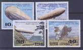 COREE NORD 2821/24 - 2825 Ferdinand Von Zeppelin - Zeppelines