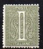 1863 Regno 1c Verde Oliva N. 14 Y&T N.12  Nuovo MLH* - Nuovi