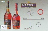 Télécarte Japon * ALCOOL * COGNAC * MARTELL (83) FRANCE * PHONECARD JAPAN * Alcohol * DRANK * DRINK * BEVERAGES * BRANDY - Alimentation