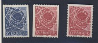 SUEDE 1968 UNIVERSITE  YVERT  N°597/98-597a NEUF MNH** - Unused Stamps