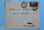 Lettre :Alger RP Pour Marseille-Timbre N°116 (Algérie Ex Colonie Française)09/08/1941 Guerre - Covers & Documents