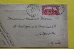 Lettre :Telagh ORAN Pr Marseille >Timbre N°113(Algérie Ex Colonie Française)CAD Manuel 04/01/1937 - Briefe U. Dokumente