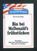 GERMANY  -  McDonalds/Advertising Publicity Postcard/Used As Scans - Restaurantes