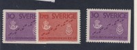 SUEDE 1962 POSTES  YVERT  N°491/92-491a NEUF MNH** - Unused Stamps