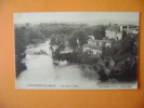 CP  SAUVETERRE DE BEARN  PONT DANS LE GAVE  - ECRITE EN 1929 - Sauveterre De Bearn