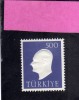 TURCHIA - TURKÍA - TURKEY 1959  ANNIVERSARY ATATURK MNH - Nuovi