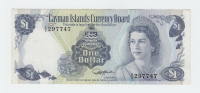 CAYMAN ISLANDS 1 Dollar 1974 VF++ P 5a 5 A (A/4) - Iles Cayman