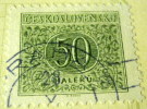 Czechoslovakia 1954 Postage Due 50h - Used - Portomarken