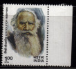 India MNH 1978,  Leo Tolstoy, Writer, Famous People From Russia, USSR, U.S.S.R., - Nuevos