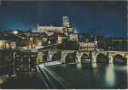 CPM 81 - Albi - Eclairage De Nuit Sur La Basilique Sainte Cécile - Alban