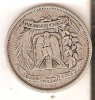 MONEDA DE PLATA DE LA REP. DOMINICANA DE MEDIO PESO DEL AÑO 1951  (COIN) SILVER,ARGENT. - Dominicaine