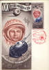 Russia-Maximum Postacrd 1977-20 Years Cosmic Era- The First Human Flight In Space. - Russie & URSS