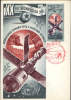 Russia-Maximum Postacrd 1977-20 Years Cosmic Era-Technical Space Station. - Russie & URSS