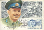 Russia-Maximum Postacrd 1984-50 Years Since The Birth Of Yuri Gagarin, First Man In Space. - UdSSR