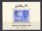 B 027  -  Afghanistan  -  Blocs  -  1962  :  Yv  30  **  UN - ONU - Afghanistan