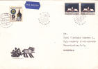 Cover Czechoslovakia To Honduras 1990 - Lettres & Documents