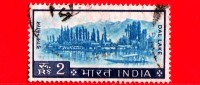 INDIA - 1967 - USATO -Lago Di DAL - Lake - Kashmir - 2 - Used Stamps