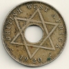 British West  Africa  Half Penny  KM#8  1920 H - Colonie