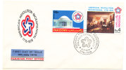 Pakistan FDC 4-7-1976 U.S. Bi-Centennial 1776 - 1976 With Cachet - Us Independence