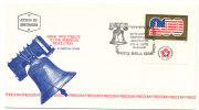 Israel FDC 25-4-1976 U.S. Bi-Centennial 1776 - 1976 With Cachet - Onafhankelijkheid USA