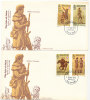 Isle Of Man FDC 12-3-1976 U.S. Bi-Centennial 1776 - 1976 On 2 Cowers With Cachet - Us Independence