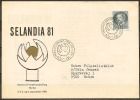Czeslaw Slania. Sweden 1981.  Envelope Sent To Hobro, Denmark.  Michel 1149. - Brieven En Documenten