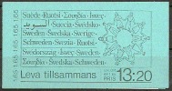 Czeslaw Slania. Sweden 1982. Living Together. Booklet. Michel MH 89 MNH. Signed. - 1981-..