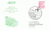 Oostenrijk AUA  Erstflug 1969 - Salzburg - Brussel - Erst- U. Sonderflugbriefe