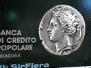 Delcampe - BANCA DI CREDITO POPOLARE SIRACUSA  3 FIERA  MONETA N1980 DU42 - Banken