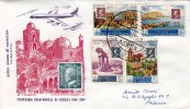 SAN MARINO / PALERMO - Centenario Dei Francobolli Di Sicilia  1859-1959 _ Posta Aerea - Storia Postale