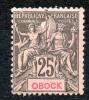 OBOCK  1892 (*) Defect  Y&T N° 39 - Sans Gomme - Without Gum - Unused Stamps