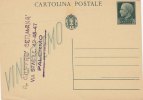 PALERMO  /  Card_ Cartolina Pubblicitaria  " Avvocato  GIUFFRE' GERMANA'  " - Cent. 15 - Reclame