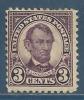 ETATS UNIS , UNITED STATES , 3 C , Lincoln , 1922 - 25 , N° YT 230 - Nuovi