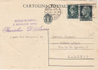 NAPOLI / PALERMO - Card_ Cartolina Pubblicitaria 1936  "Officina Rip.Navali - STANISLAO D'AURIA" - Cent. 15+15 - Reklame