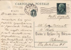 PALERMO / Città - Card_ Cartolina Pubblicitaria 1935  " Avvocato Campagna  " - Cent. 15 - Publicité