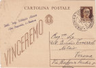 PADOVA / VERONA - Card_ Cartolina Pubblicitaria 16.1.1944  " Ing. Vittorio ALOCCO  " - Cent. 30 - Reklame