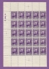 MONACO TIMBRE N° 68 NEUF SANS CHARNIERE LE PRINCE LOUIS II BLOC DE 25 - Unused Stamps
