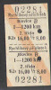 Czechoslovakia 1973 - Railway Used Ticket From Cities Blovice - Europa