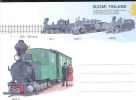 Finnland - Historic Trains, Special Postal Stationery,  MNH - Entiers Postaux