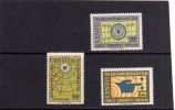 TURCHIA - TURKÍA - TURKEY 1965 CENTO TELECOMMUNICATION - TELECOMUNICAZIONI SERIE COMPLETA MNH - Unused Stamps