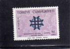 TURCHIA - TURKÍA - TURKEY 1967 ESPOSIZIONE DELLA CERAMICA TURCA - CERAMIC EXHIBITION MNH - Unused Stamps