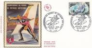 FDC  France 1971: Championnat Du Monde De Patinage - Kunstschaatsen